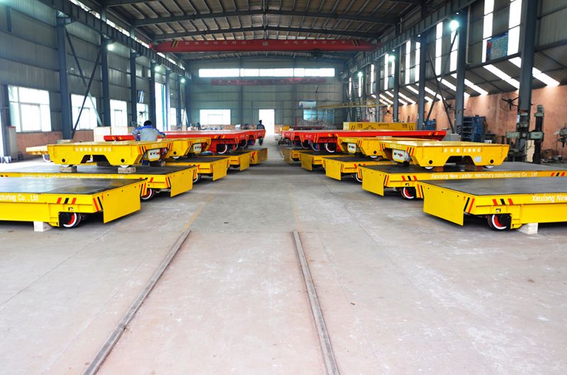 重型agv電動平車生產(chǎn)線運輸減排器方案