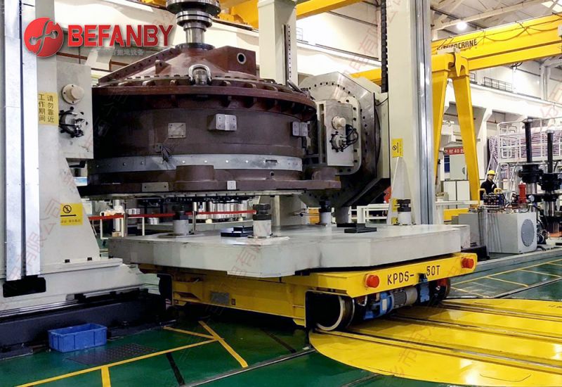 軌道平板車——在工業(yè)生產中有廣闊的市場