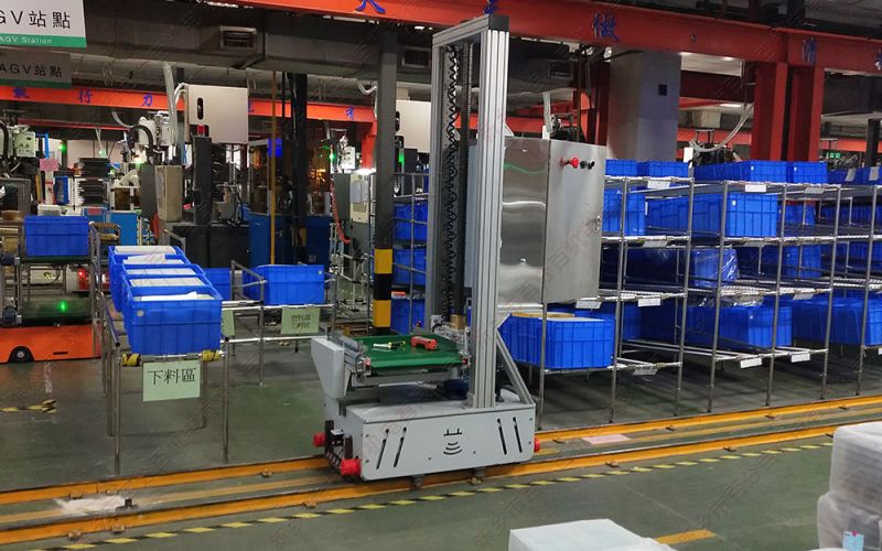 rgv軌道小車讓生產和倉儲變得更加智能、效率