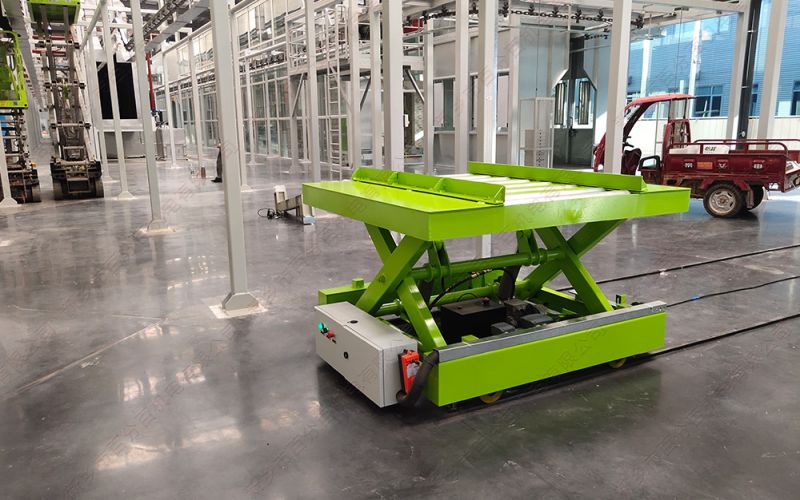 噴涂配套500公斤自動(dòng)化rgv軌道車(chē)