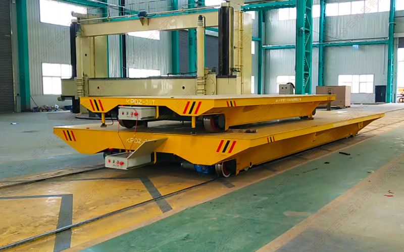 在選用軌道平板車和無軌平板車方面，工廠該如何取舍呢