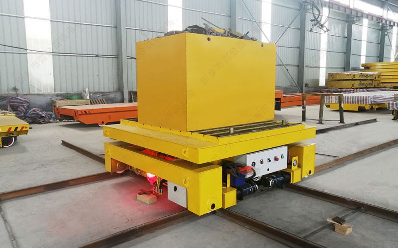 交叉軌道RGV小車是一種有效、穩(wěn)定、靈活的工廠轉(zhuǎn)運工具