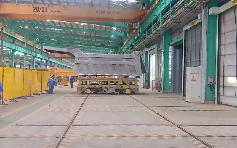 有軌電動(dòng)地平車在大型工件涂裝作業(yè)中優(yōu)勢凸出